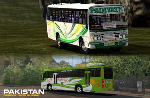 Pakistan Traffic Mod Bussid Plakat