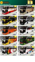 Mod Bus XHD Harapan Jaya Affiche