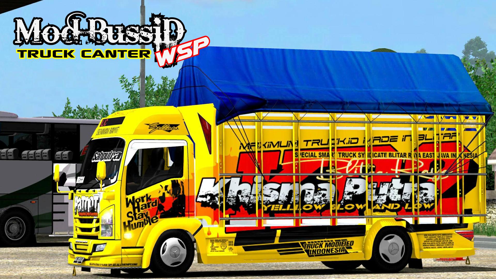 Mod Bussid Truck Canter WSP for Android - APK Download