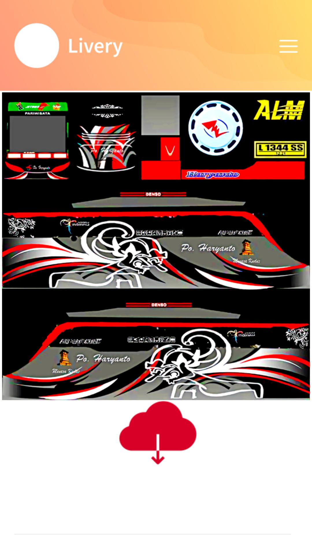 Livery Bussid Arjuna Xhd Medan Jaya schöne wörter liebe