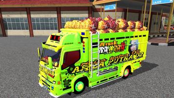 Truk Muatan Overload BUSSID poster