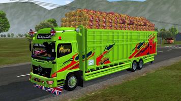 Truk Muatan Overload BUSSID screenshot 1