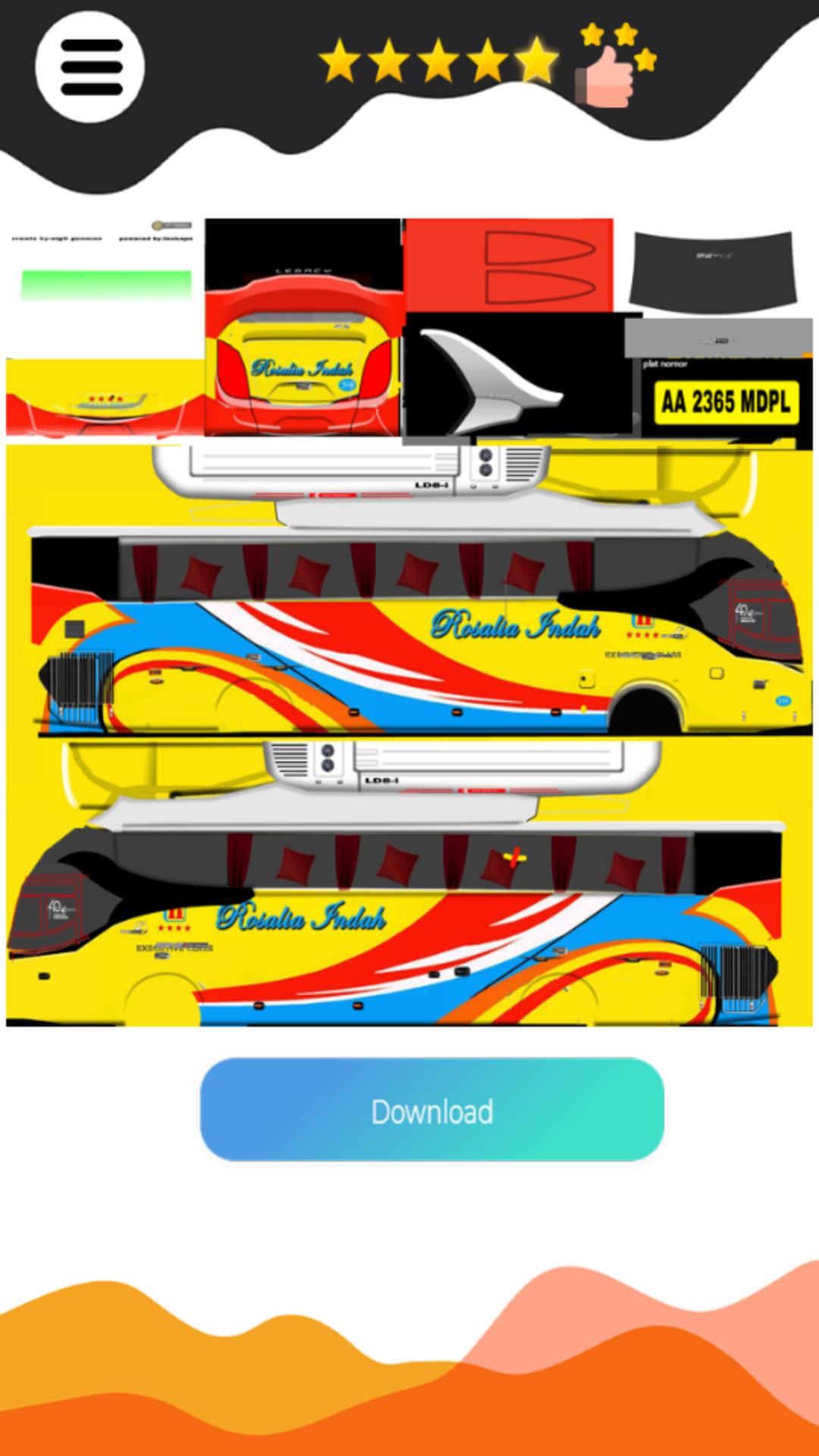 Livery Bussid Xhd Arjuna Terbaru Jernih - livery truck