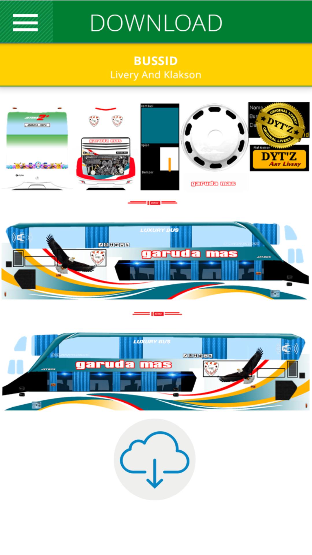 Livery Bus  Simulator  Indonesia Tingkat 2 livery truck 