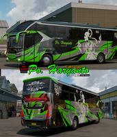 Mod Bussid PO Haryanto XHD Ful 포스터