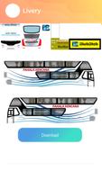 Livery Budiman double decker 포스터