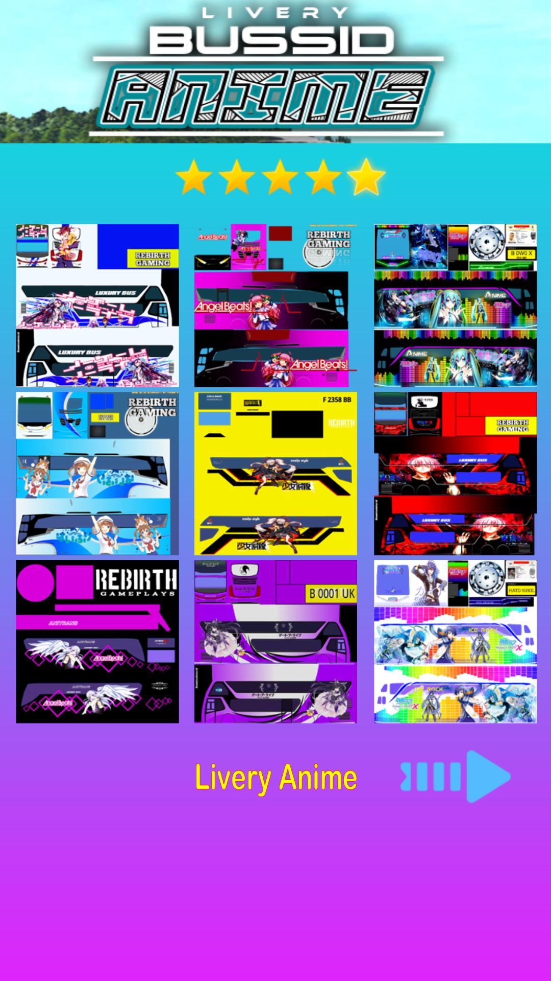 Livery Bussid Hd Keren Anime Jaheim Logan Jahlogan007