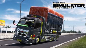 Mod Bus Simulator Truk Oleng poster