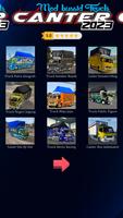 Mod Bussid Truck Canter 2023 capture d'écran 1
