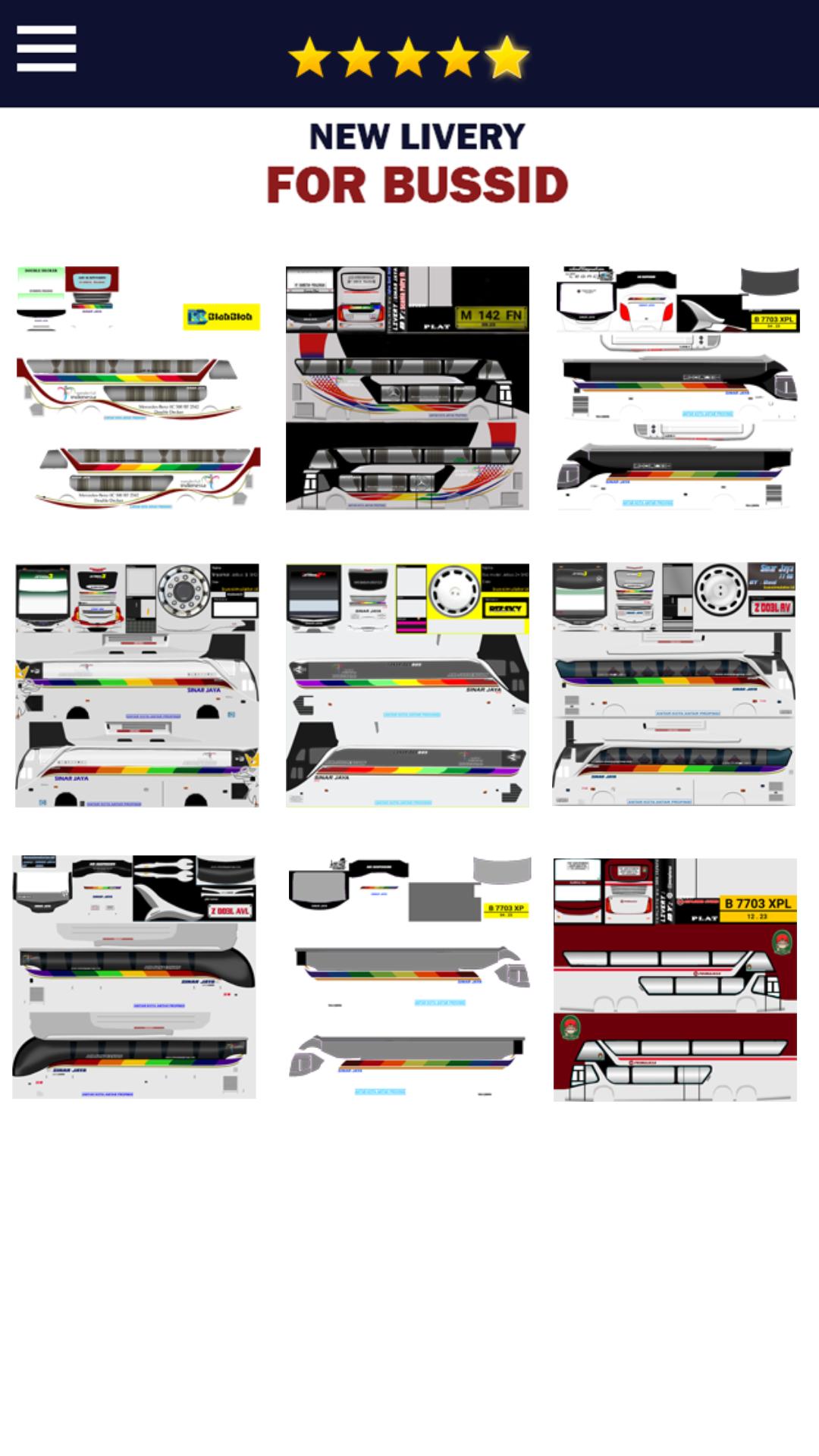 Livery Bussid Shd Sinar Jaya Png livery truck anti gosip