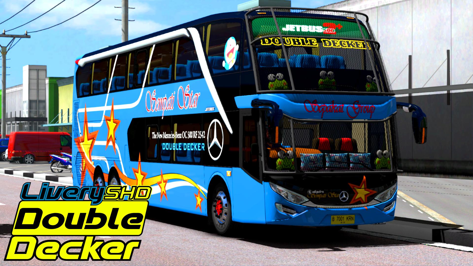 Featured image of post Livery Double Decker Bus Simulator Indonesia Jernih Salah satu game simulasi yang cukup banyak dimainkan sekarang ini yaitu bussid atau bus simulator indonesia