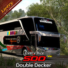 Double Decker SDD Livery Bus Zeichen