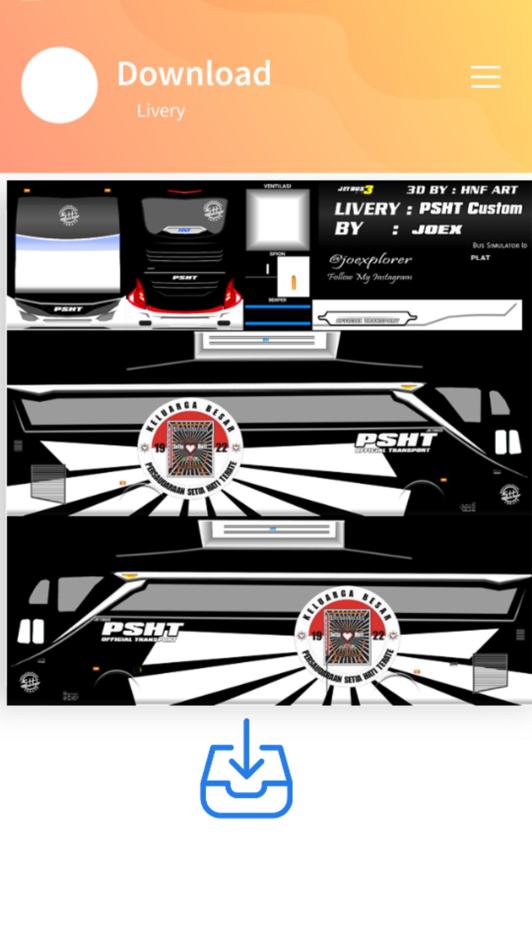 Livery Bussid Psht For Android Apk Download