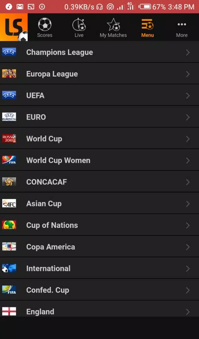 Livescore Now: Live Sport Updates APK pour Android Télécharger