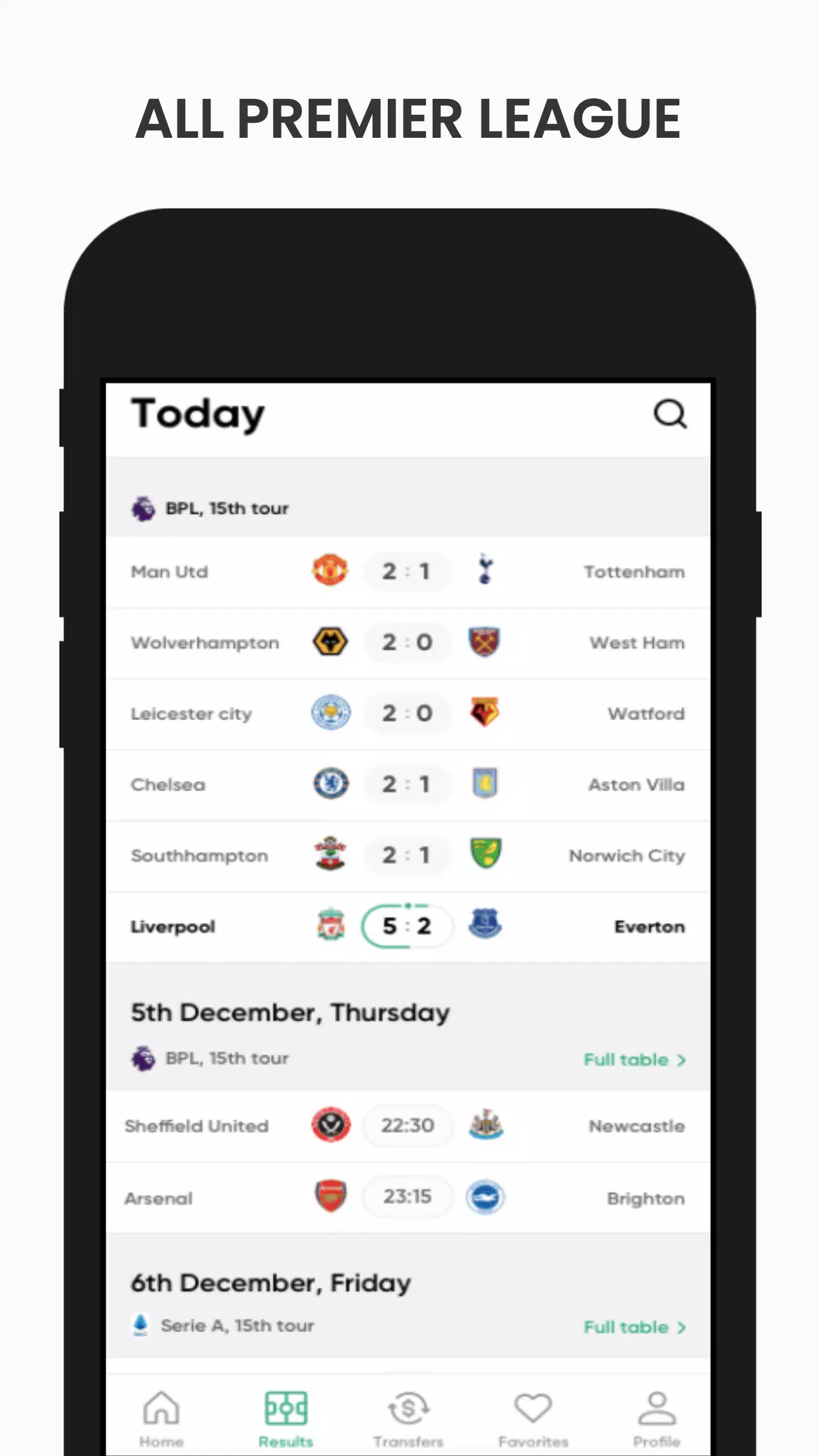 Football Live Score 365 APK for Android Download