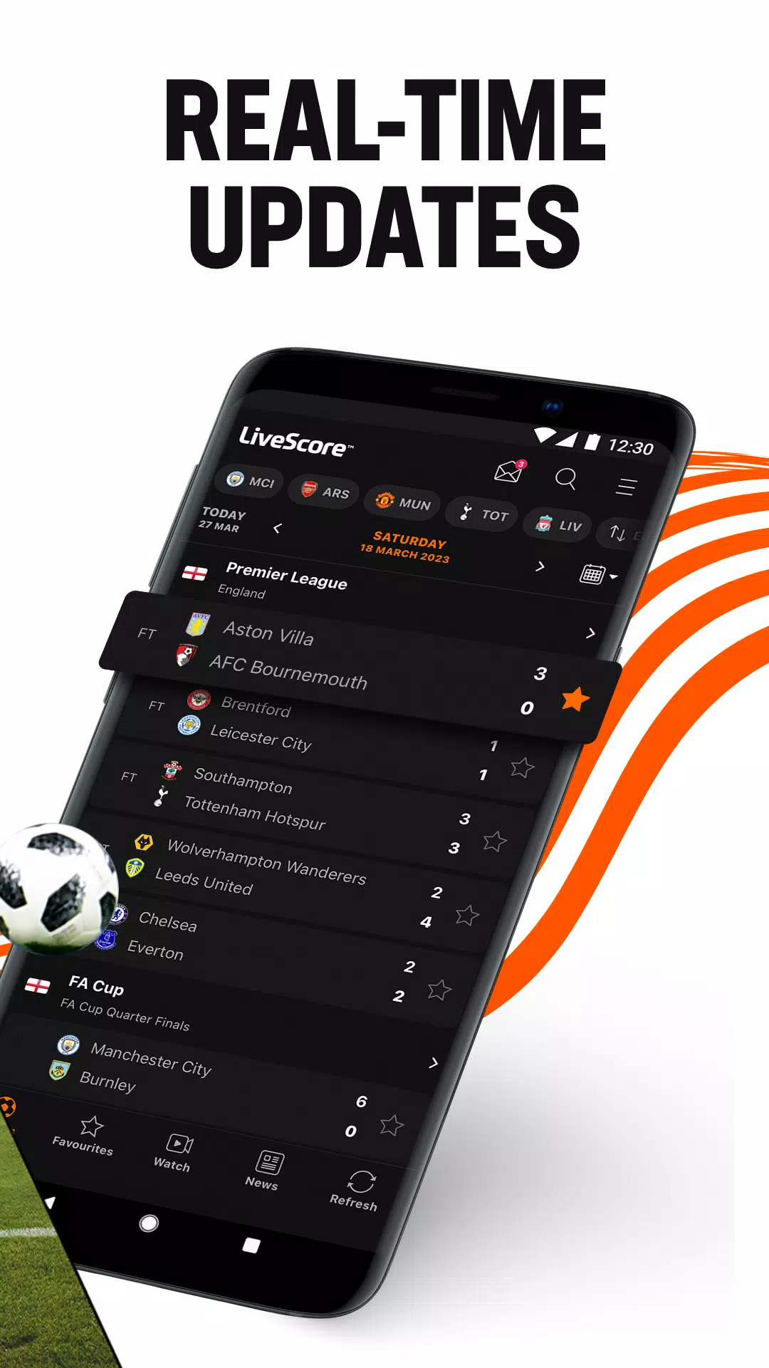 Live Soccer Scores and Sports Results - Opera - LiveScore, PDF, Team  Sports