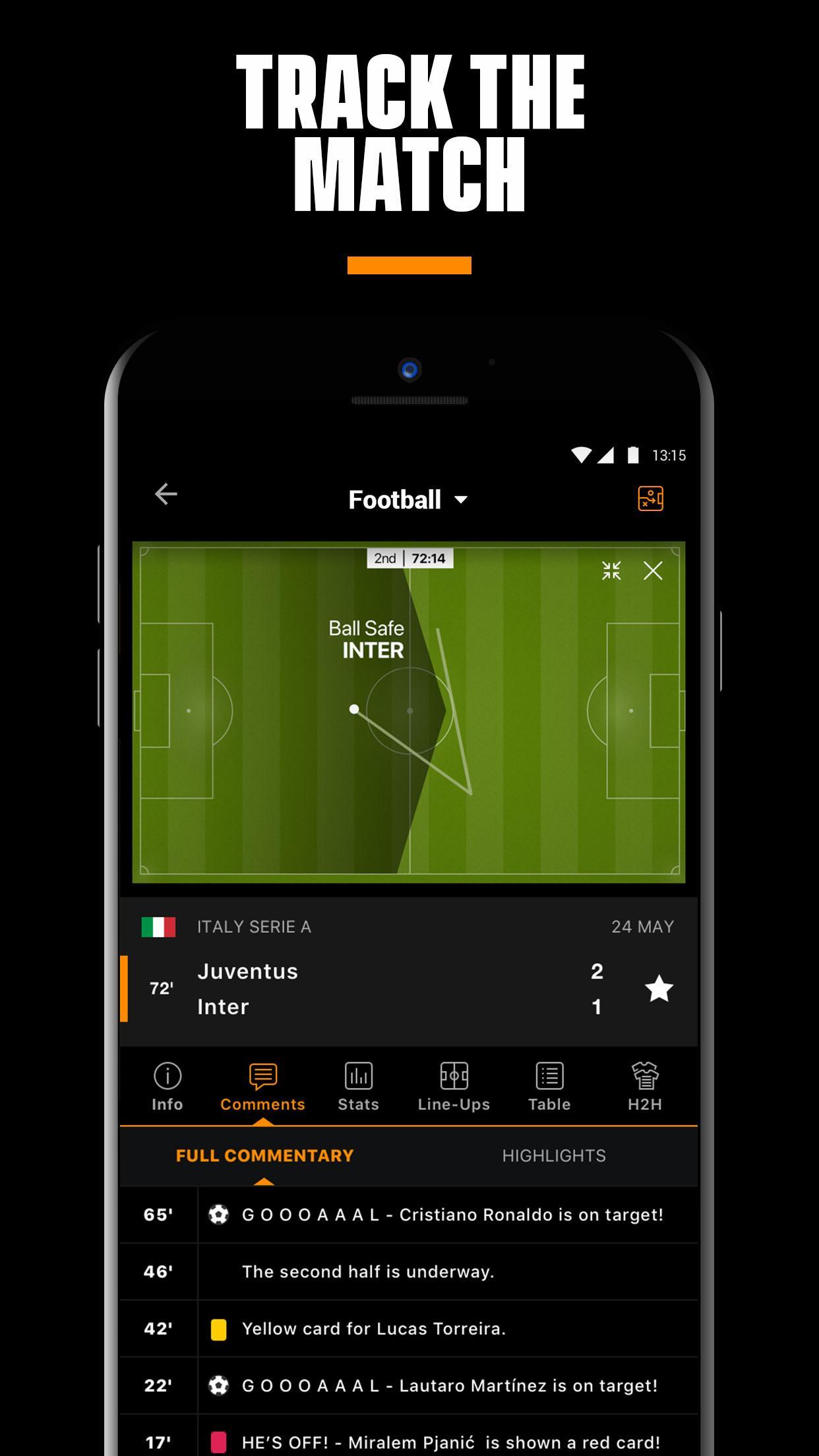 LiveScore for Android - APK Download