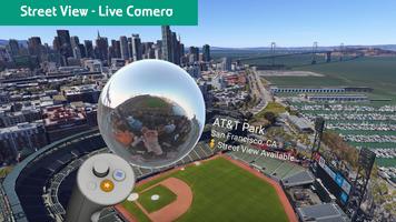 Street view live - 3d maps plakat