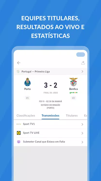 Futebol na TV - Guia de jogos de Futebol - Baixar APK para Android