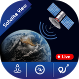 Live Satellite View- Earth Map أيقونة