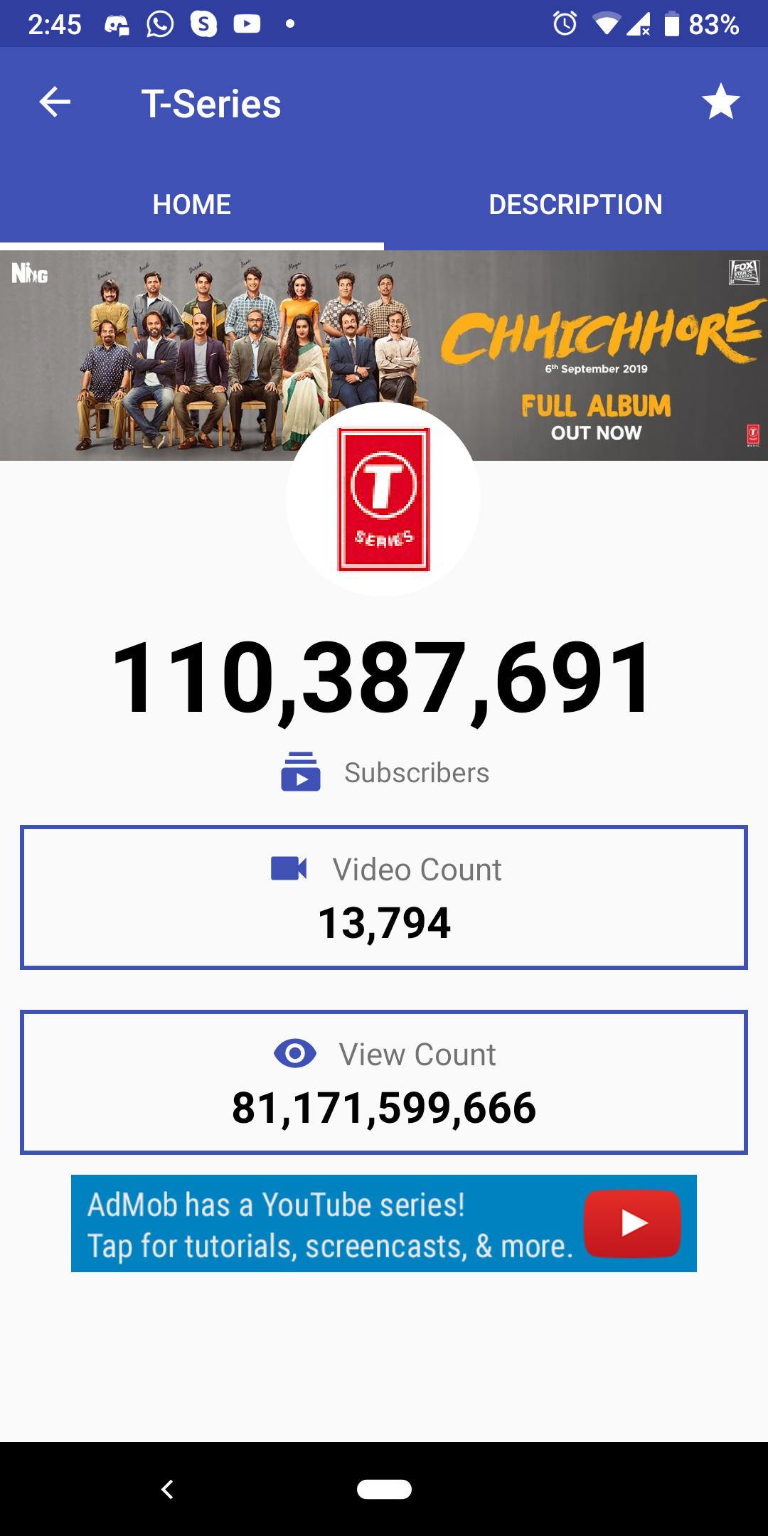 Subcount Pewdiepie Vs T Series Real Time Live Youtube