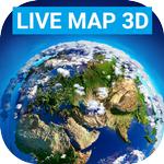 Live Map 3D See the world icon
