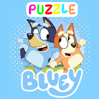 Bluey & Bingo Puzzle : Bluey Zeichen