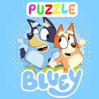 Bluey & Bingo Puzzle : Bluey ícone