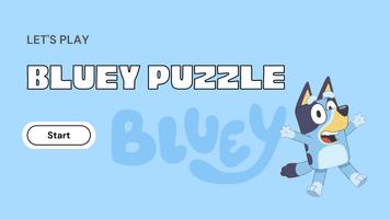 Bluey & Bingo Puzzle : Bluey पोस्टर