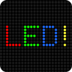 Banner LED parpadeante