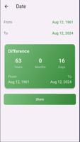 Age Calculator স্ক্রিনশট 1