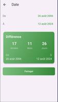 Calculateur d'âge Pro capture d'écran 1
