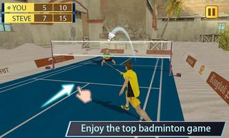 3D Pro Badminton Championship - Sports Game capture d'écran 1