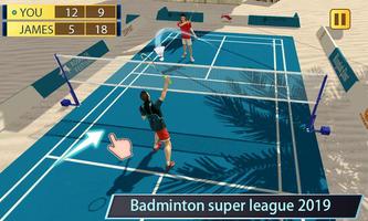 3D Pro Badminton Championship - Sports Game imagem de tela 2