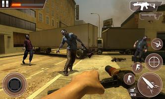 Zombie Shooting Games - The Last Land پوسٹر