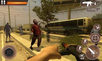 Zombie Shooting Games - The Last Land capture d'écran 2