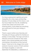 Free Costa Adeje Tenerife Travel Guide with Maps Plakat