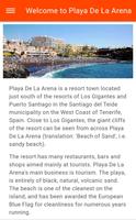 Free Playa De La Arena Travel Guide with Maps Affiche