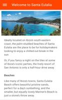 Free Santa Eulalia Travel Guide (Ibiza) with Maps โปสเตอร์