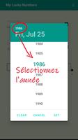 Mes numéros chanceux capture d'écran 2