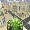 superman game city hero hijau