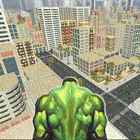 superman game city hero hijau ikon