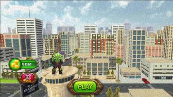 Jeux de superman héros ville capture d'écran 2