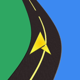 Mapas GPS, navegación y clima icono