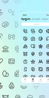 NYON DARK Icon Pack تصوير الشاشة 1