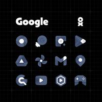 ENIX DARK Icon Pack تصوير الشاشة 2