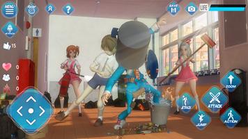 School Simulator Scary Game 3D captura de pantalla 2