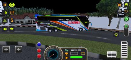 Bus Simulator Lintas Nusantara پوسٹر