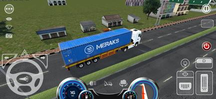 ID Truck Trailer Simulator اسکرین شاٹ 1