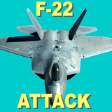 F-22 Stealth Fighter Jet icône